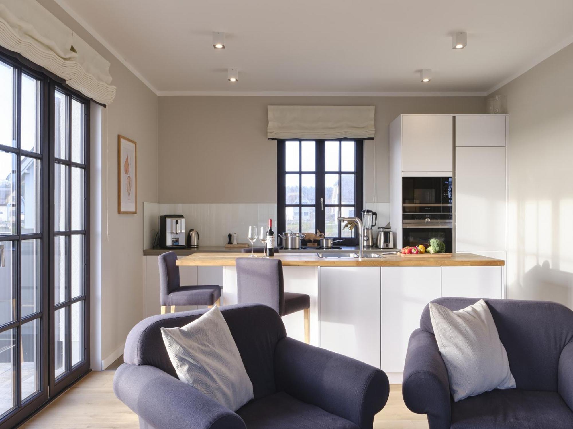 Reetland Am Meer - Luxusplus Reetdachvilla Mit 4 Schlafzimmern, Aussensauna, Loungebereich Und Kamin G07 ดรันส์เคอ ภายนอก รูปภาพ